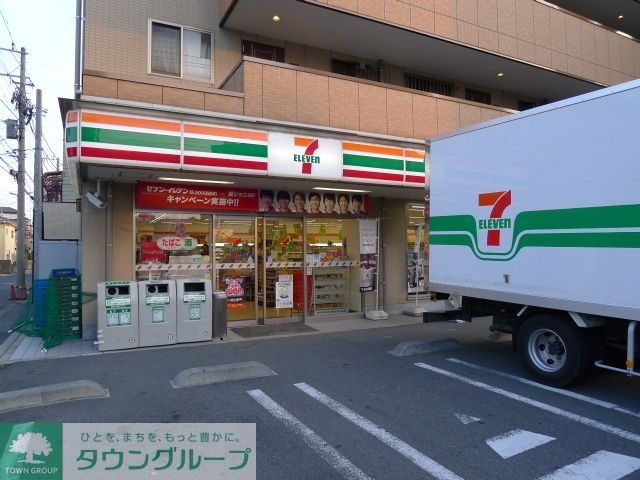 コンビニ　セブンイレブン川崎小倉店（コンビニ）まで300m