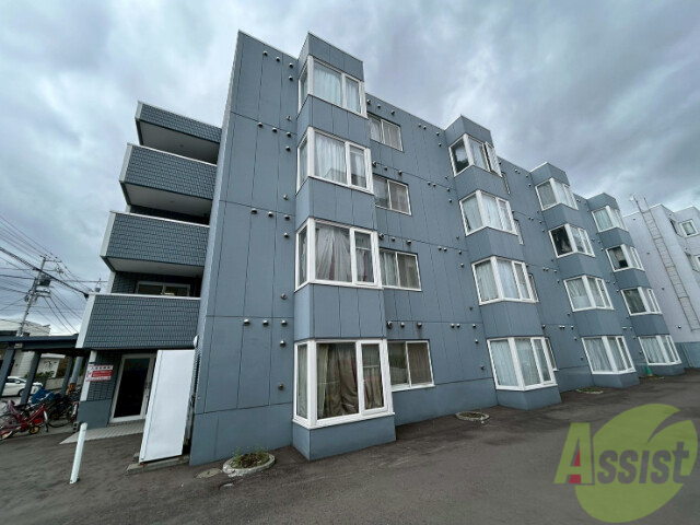 建物外観　札幌市中央区南八条西「ベルファーレ中央」
