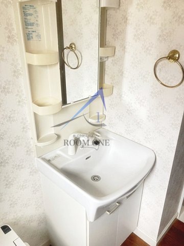 洗面設備　洗面台です。