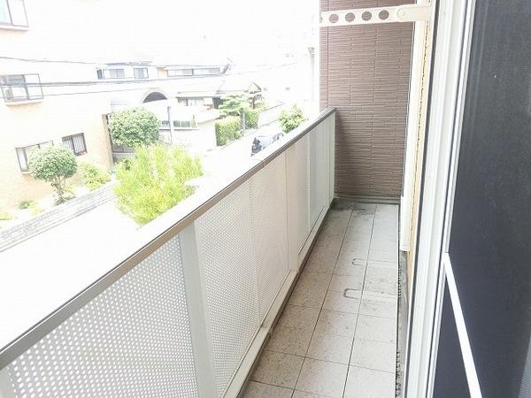 バルコニー　日当たり良好！