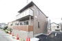 建物外観　建築中