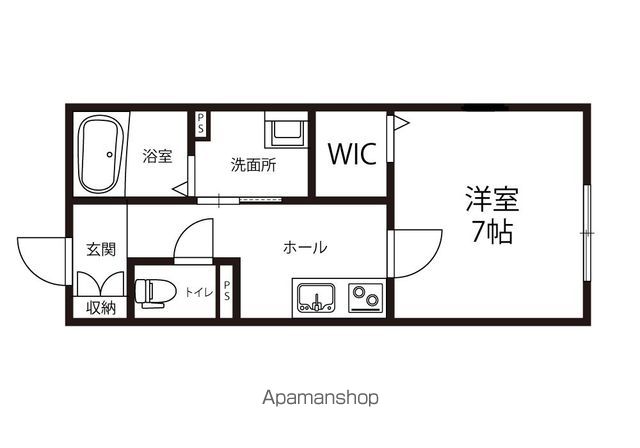 ART ROOMの間取り写真