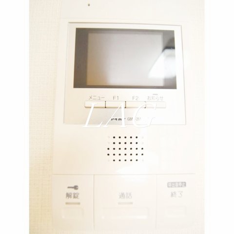 セキュリティ　モニター付インターホンです。