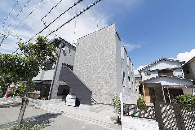 建物外観　スタイリッシュでオシャレな建物です♪