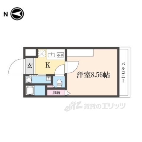 仮)フラッティ鳥居前町の間取り写真