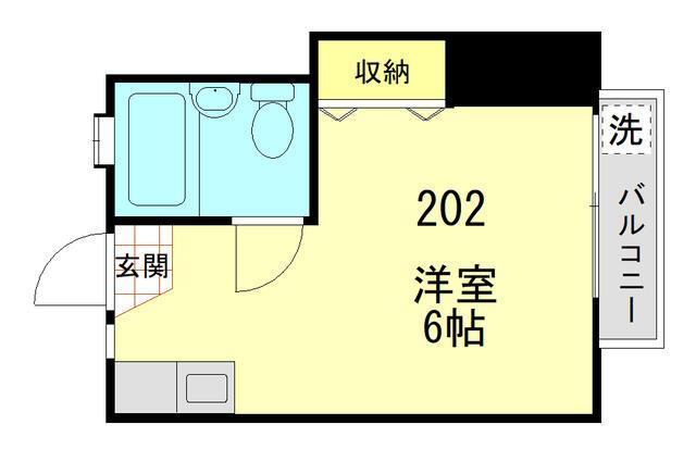 都営浅草線 馬込駅 徒歩10分 3階建 築38年の間取り写真