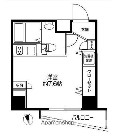 東京メトロ丸ノ内線 後楽園駅 徒歩9分 14階建 築19年の間取り写真