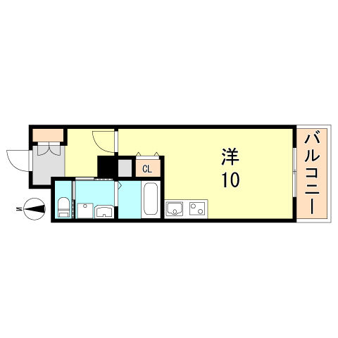S-FORT神戸神楽町の間取り写真