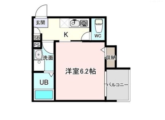 REGIA OSAKA CITY KOMATSUの間取り写真