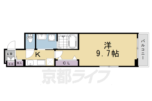 クレール・アイの間取り写真
