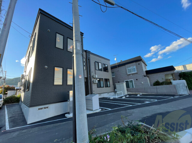 建物外観　札幌市西区平和１条「ルミエール　Ｂｙ　Ｔｈｅ　Ｒｉｖｅｒ」