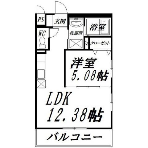 ＪＲ東海道本線 高塚駅 徒歩41分 3階建 築14年の間取り写真