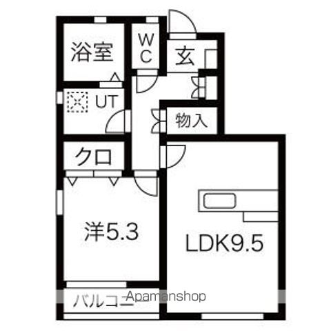 ポラリス E棟の間取り写真