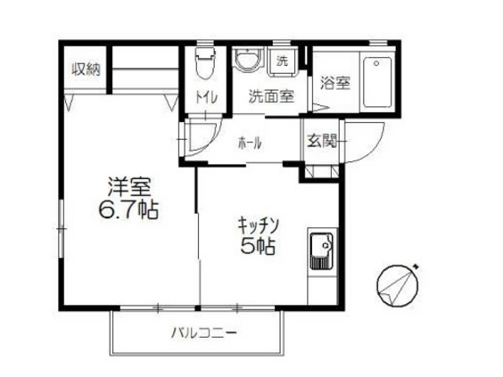 グリーンパークIIの間取り写真