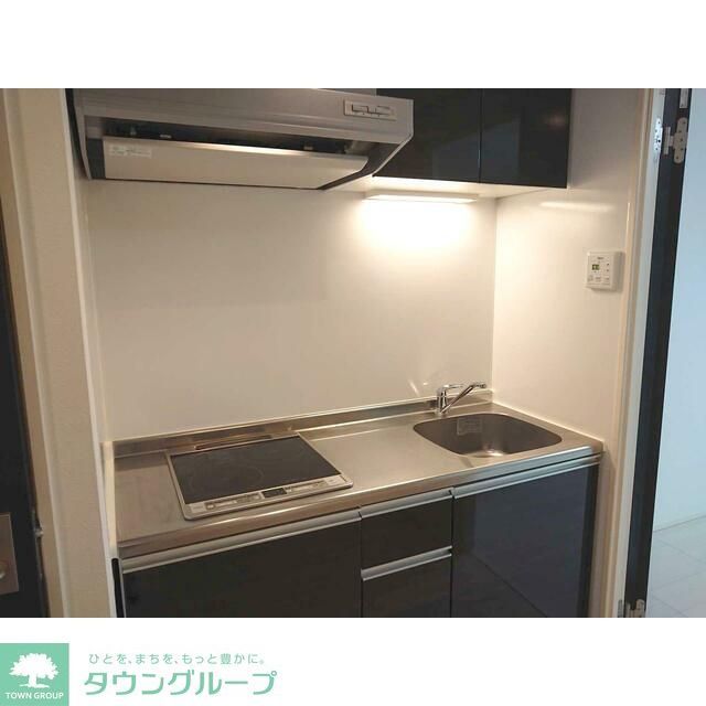キッチン　2口IHクッキングヒーター付きシステムキッチン♪