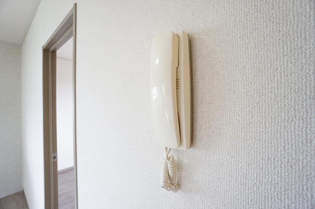 セキュリティ　インターホン付