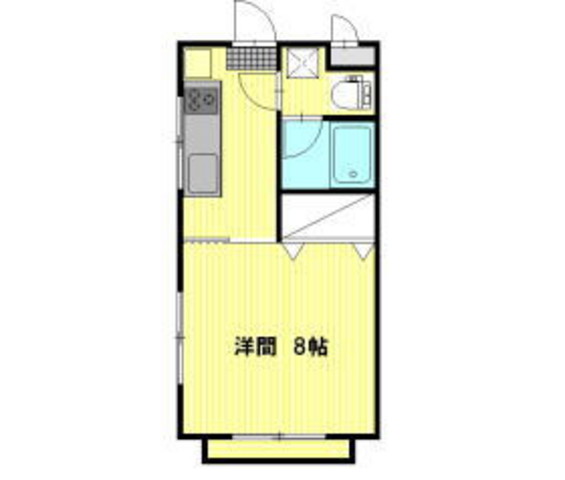 マンションＡＫＫパオの間取り
