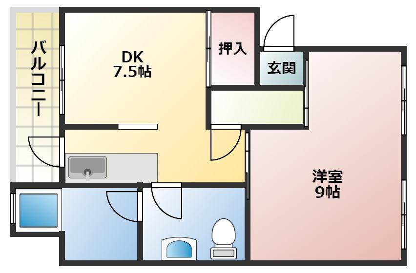 グランドメゾン沼南の間取り