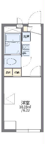 レオパレスＴＳＵＫＵＤＡの間取り