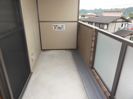 バルコニー　お布団も干せます★