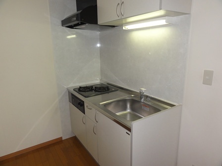 キッチン　2口コンロ付き♪