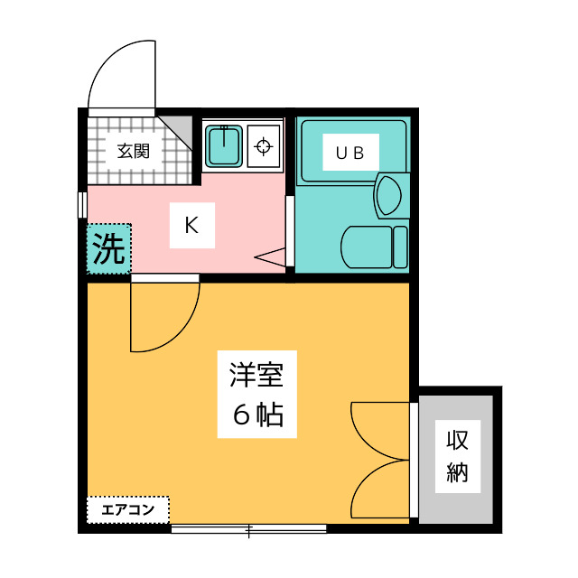 メゾン古川の間取り