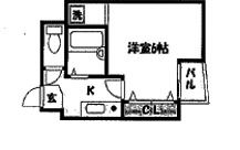 兵庫県神戸市中央区相生町５（マンション）の賃貸物件の間取り
