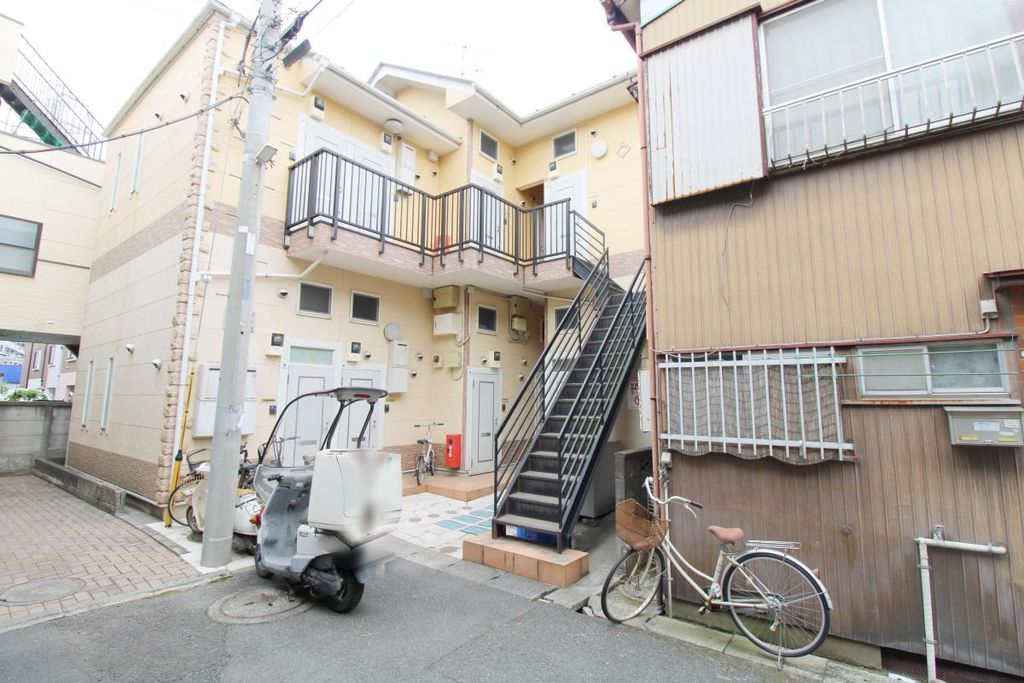 神奈川県川崎市幸区小倉４（アパート）の賃貸物件の外観