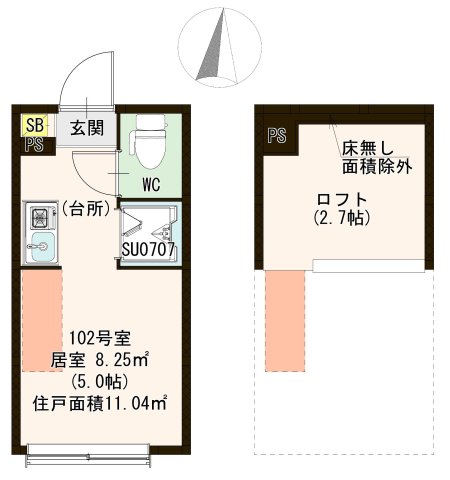 サンテラス小岩の間取り