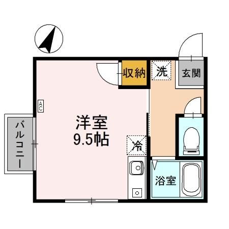 新潟県新潟市東区上木戸３（アパート）の賃貸物件の間取り