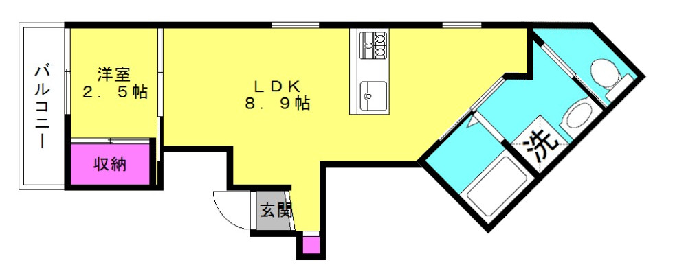 ブロンテ北在家ＥＡＳＴの間取り