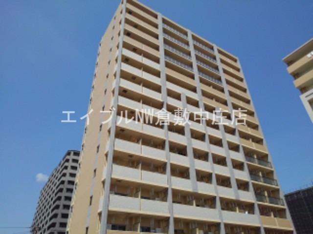 倉敷市幸町のマンションの建物外観