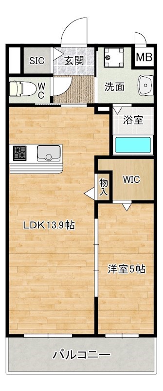 CITRUS　TREE（シトラス　ツリー）の間取り