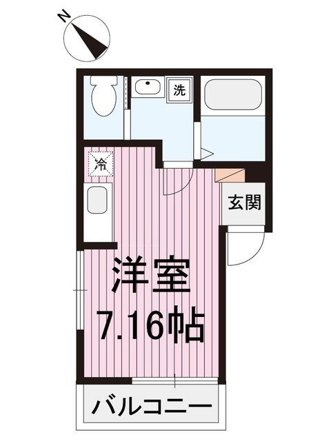 サンビレイ9の間取り