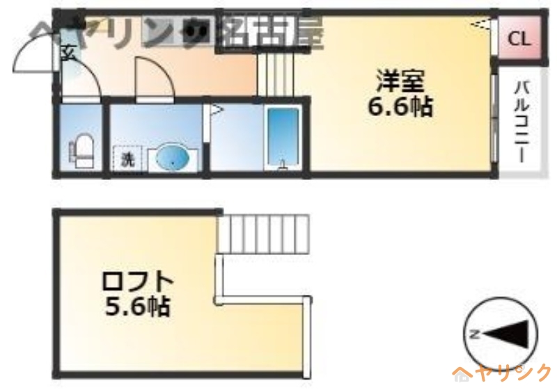 Globe amaranth庄内通の間取り