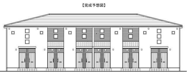 マリオ葛島　Ａの建物外観