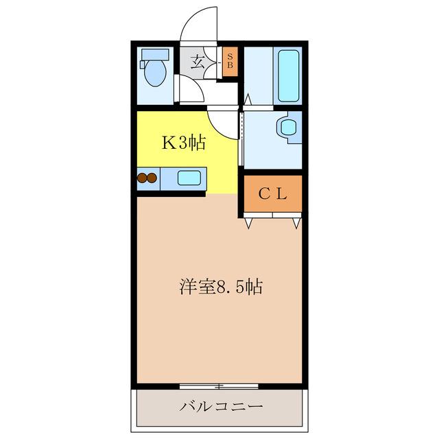 キャメロットIIの間取り