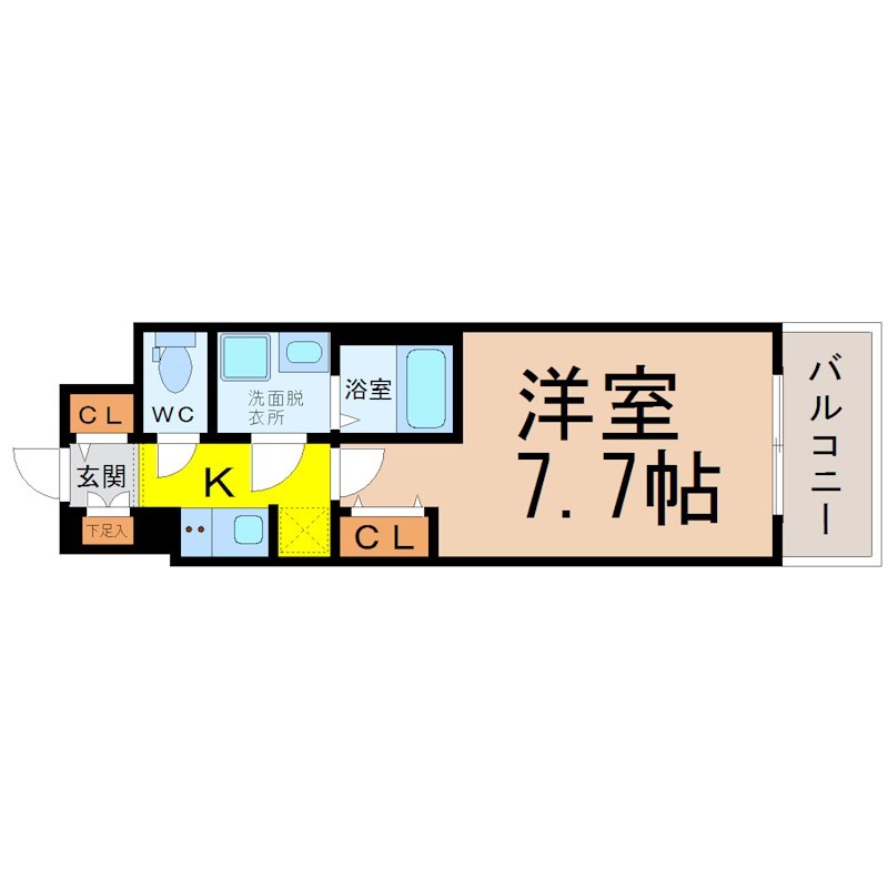 Ｓ－ＲＥＳＩＤＥＮＣＥ堀田ＮｏｒｔｈIIの間取り