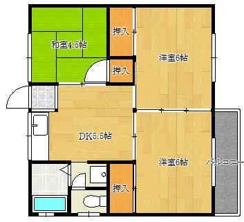小泉コーポの間取り