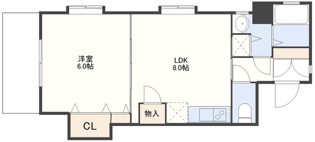 グレイス平田の間取り