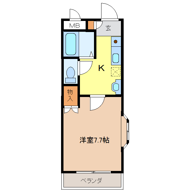 カターラの間取り