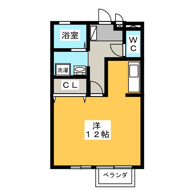 クレール花園の間取り