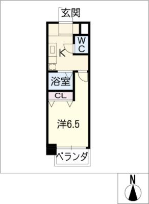 Ｔ’ｓドリーム名駅南の間取り