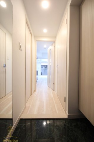 玄関　スプイランディッド安土町