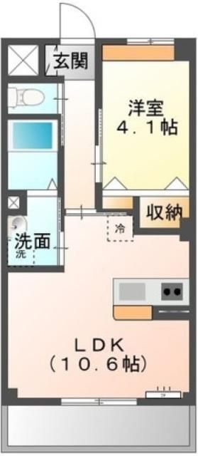 鎌ケ谷市南鎌ケ谷のマンションの間取り