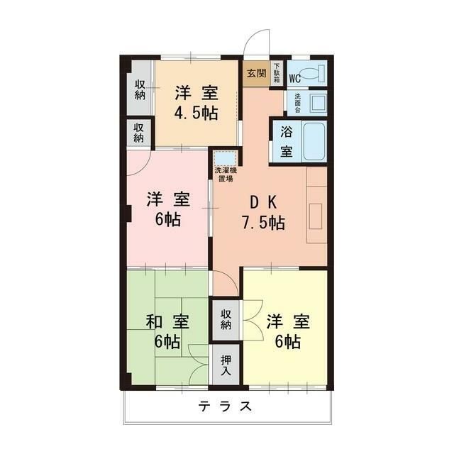 マンションベアーズの間取り