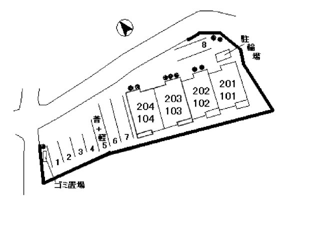 【広島市東区福田のアパートのその他】