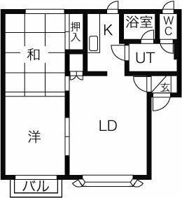 エスタシオ澄川の間取り