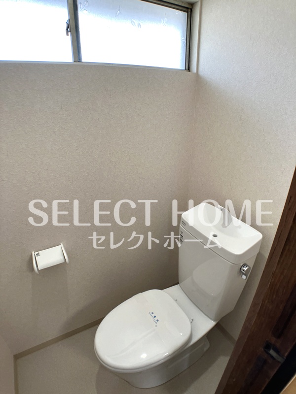 トイレ　ゆったりとした空間のトイレです