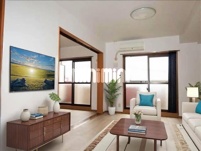 居室・リビング　『本画像はＣＧで作成しており、実際に家具等は置かれておりませ